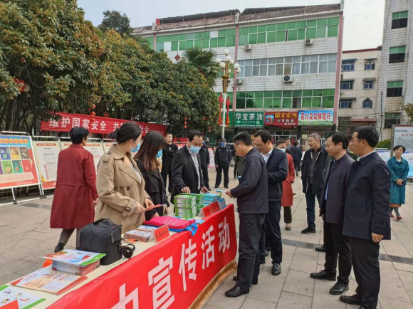 商城县科协开展食品安全宣传活动